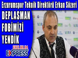 Erkan Sözeri: Maçı daha önce koparabilirdik