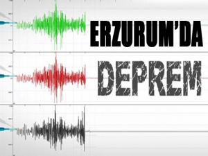 Erzurumda 3.2 büyüklüğünde hafif şiddetli deprem