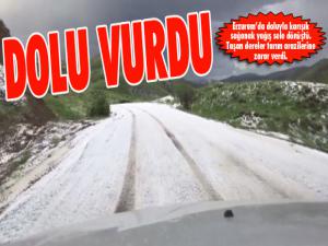 Erzurumda sağanak sele dönüştü