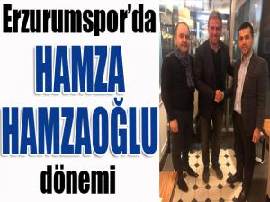 Erzurumspor'da Hamza Hamzaoğlu dönemi...