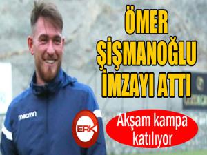 Erzurumspor, Ömer Şişmanoğlu'nu açıkladı