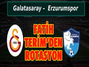 Fatih Terimden rotasyon