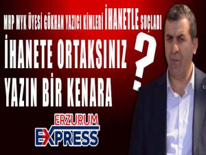 İHANETE ORTAKSINIZ YAZIN BİR KENARA 