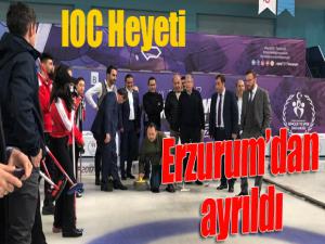 IOC heyeti Erzurumdan mutlu ayrıldı