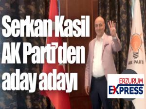 İşadamı Halis Serkan Kasil AK Partiden aday adayı oldu