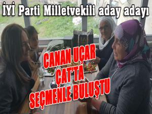 İYİ Parti Milletvekili aday adayı Canan Uçar, dur durak bilmiyor...