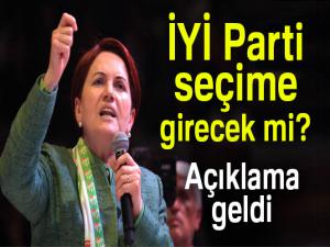 İYİ Parti seçime girecek mi?