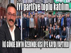 İYİ parti'ye toplu katılım