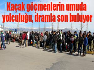 Kaçak göçmenlerin umuda yolculuğu, dramla son buluyor