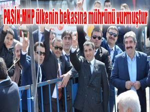 MHP ülkenin bekasına mührünü vurmuştur