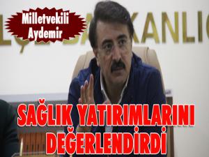 Milletvekili Aydemirden yatırım açıklaması