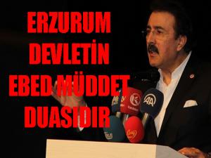 Milletvekili Aydemir: Erzurum, devletin ebedi müddet duasıdır 