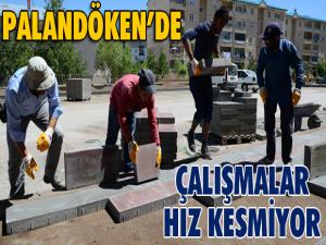 Palandöken Belediyesi, çalışmalarına hız kesmeden devam ediyor 