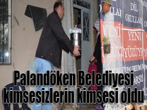 Palandöken Belediyesi, kimsesizlerin kimsesi oldu