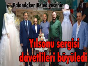 Palandöken Belediyesinin yılsonu sergisi davetlileri büyüledi 