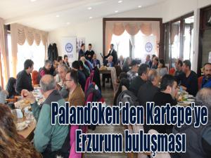 Palandökenden Kartepeye Erzurum buluşması 