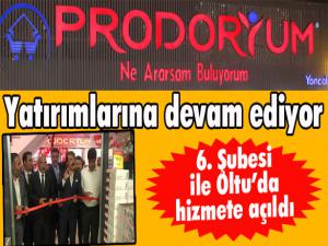 Prodoryum 6. Şubesiyle Oltuda