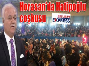 Prof. Dr. Nihat Hatipoğlunun Horasanda katıldığı programa yoğun ilgi