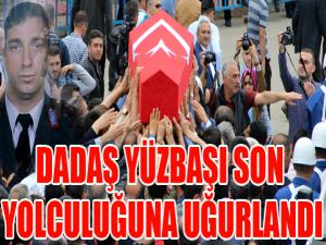  Şehit yüzbaşı Erzurum'da son yolculuğuna uğurlandı 