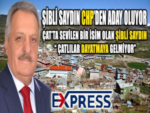 ŞİBLİ SAYDIN CHPDEN Mİ ADAY?