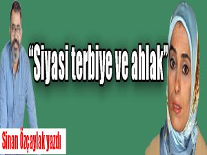 Siyasi terbiye ve ahlak