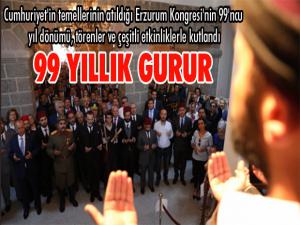 Tarihi Erzurum Kongresi 99 yıl sonra yeniden canlandırıldı