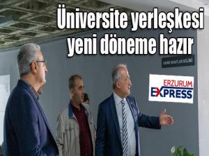  Üniversite yerleşkesi yeni döneme hazır