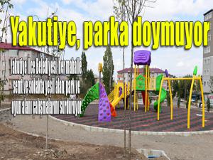 Yakutiye, yeni bir park daha yapıyor 