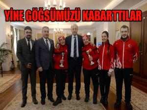 Yine göğsümüzü kabarttılar