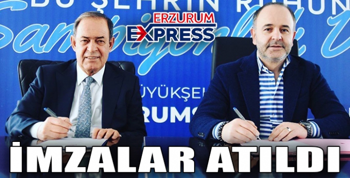 İLDİZ İMZAYI ATTI 