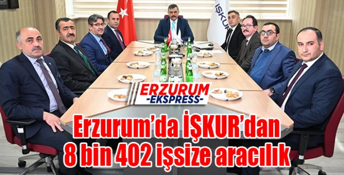  İŞKUR’dan 8 bin 402 işsize aracılık