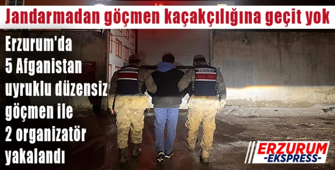 Jandarmadan göçmen kaçakçılığına geçit yok