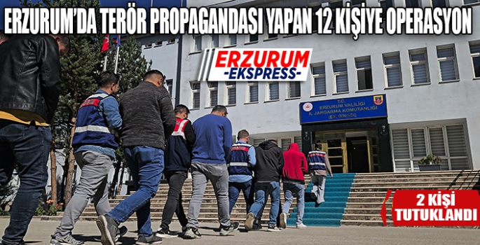 Jandarmadan terör örgütü propagandasına geçit yok