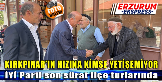 KIRKPINAR’IN HIZINA KİMSE YETİŞEMİYOR.