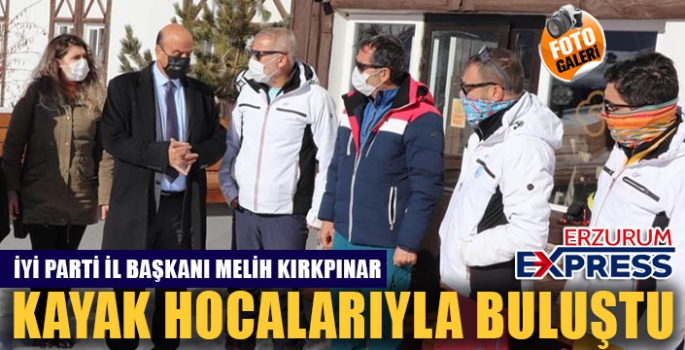 KIRKPINAR PALANDÖKEN'DE KAYAK HOCALARIYLA BULUŞTU