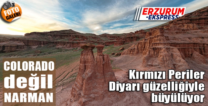 Kırmızı Periler Diyarı güzelliğiyle büyülüyor