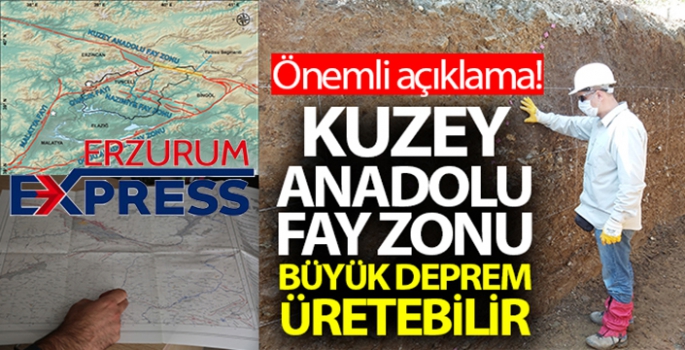 Kuzey Anadolu fay zonu büyük bir deprem üretebilir