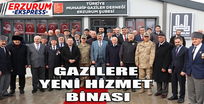 Muharip Gaziler’e yeni hizmet binası