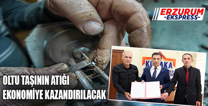 Oltu taşı atıkları için alternatif kullanım alanları araştırılacak