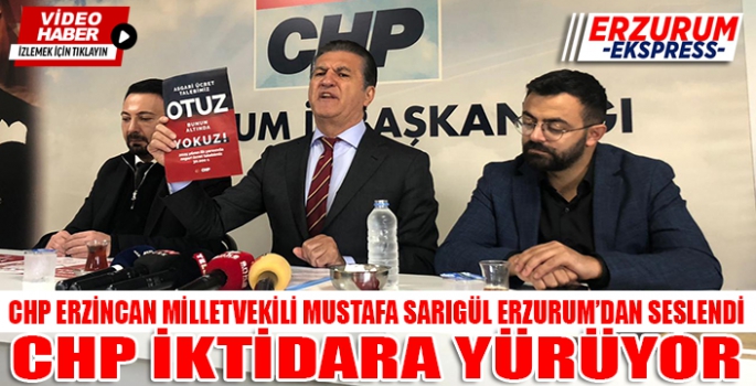 Sarıgül, CHP iktidara yürüyor