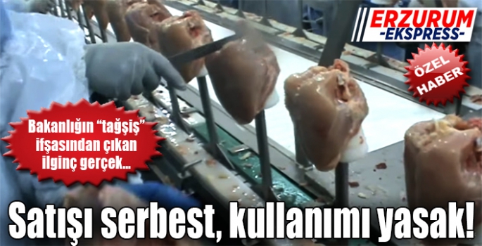 Satışı serbest, kullanımı yasak!