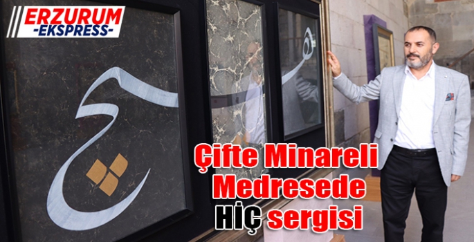 Tarihi mekanda HİÇ’in sergisini açtı