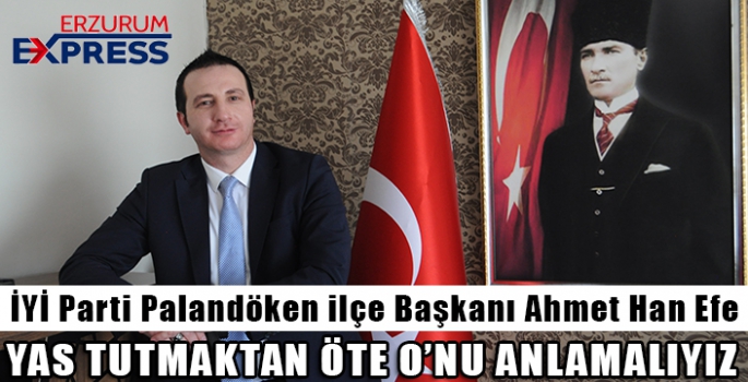 YAS TUTMAKTAN ÖTE ANLAMALIYIZ