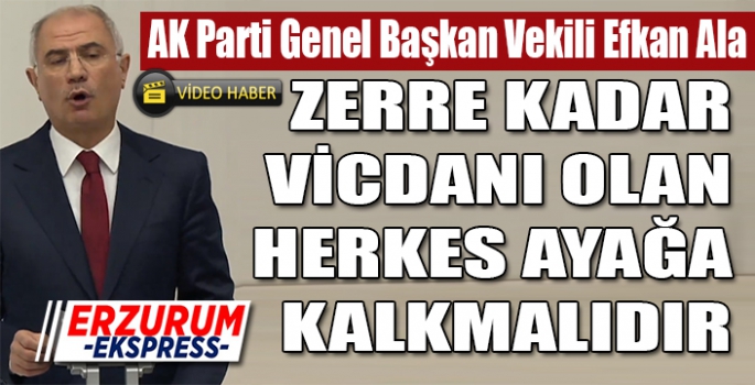 ZERRE KADAR VİCDANI OLAN HERKES AYAĞA KALKMALIDIR