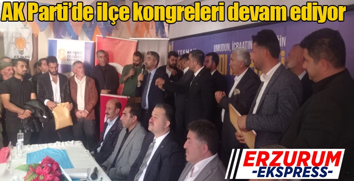 AK Parti’de ilçelerde kongre süreci devam ediyor