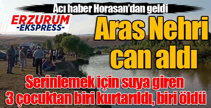 Aras Nehri can aldı...