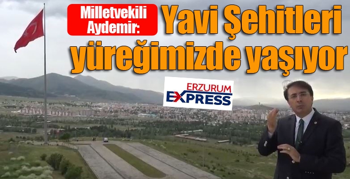 Aydemir: ‘Yavi Şehitleri yüreğimizde yaşıyor’