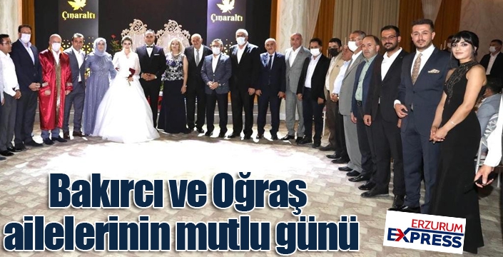 Bakırcı ve Oğraş ailelerinin mutlu günü