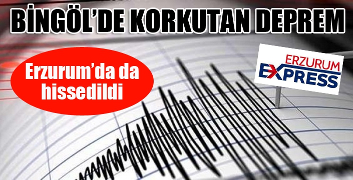 Bingöl'de 4,2 büyüklüğünde deprem