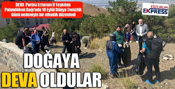 DEVA'dan çevre temizliği...